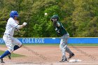 Baseball vs Babson  Wheaton College Baseball vs Babson during Championship game of the NEWMAC Championship hosted by Wheaton. - (Photo by Keith Nordstrom) : Wheaton, baseball, NEWMAC